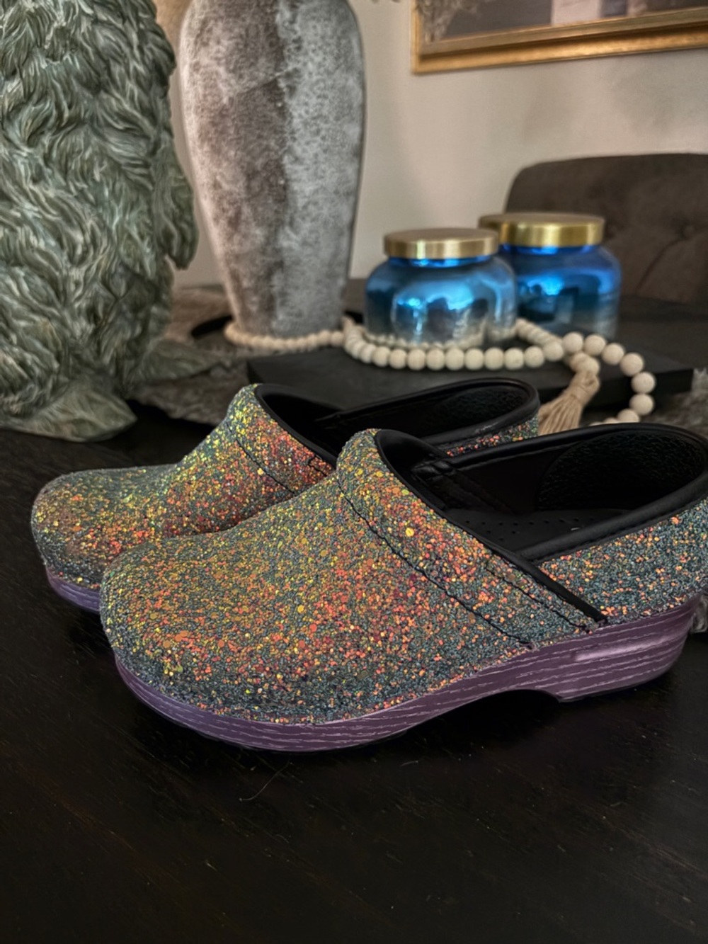 DANSKO PROFESSIONAL slip on clogs LILAC